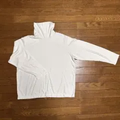 ユニクロ　ヒートテック　フリース　タートルネック 長袖 ホワイト　3XL