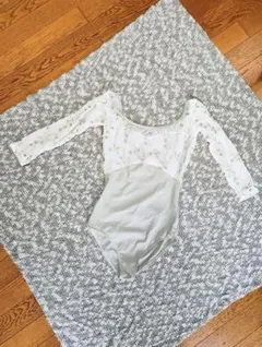 Dellalo Milano レオタード 長袖 刺繍のサムネイル