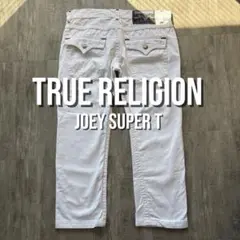 TRUE RELIGION ホワイトデニム パンツ 70-0514-3B - メルカリ