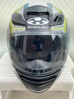 Kabuto フルフェイスヘルメット ブラック/イエロー　Mサイズのサムネイル
