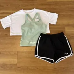 FILA セパレート水着セット ミントグリーン　140