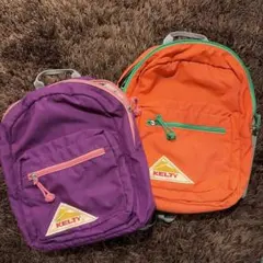 KELTY 小型リュック 紫 オレンジ 2個セット