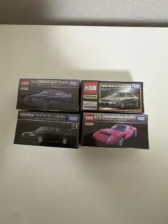 トミカプレミアム 4台セット GT-R BNR32 ランボルギーニ 新品のサムネイル