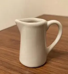 ホワイト陶器クリーマー