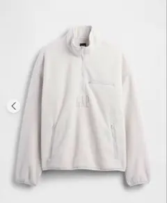 GAP ボア オーバーサイズ ハーフジップ プルオーバーのサムネイル