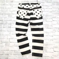 world wide love！デニム ボーダー パンツ ドット Sのサムネイル
