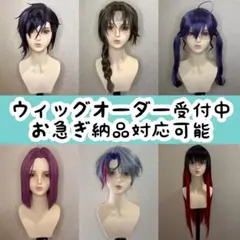 【受付中・お急ぎ対応◯】 ウィッグ オーダー コスプレ