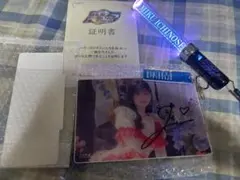 乃木坂46 一ノ瀬美空乃木フェス景品直筆サイン入りステンドグラス風