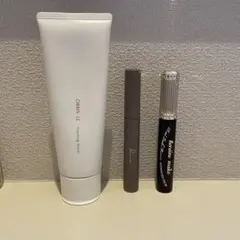 ORBIS 洗顔料 、リリミュウマスカラ、ヒロインメイクマスカラ