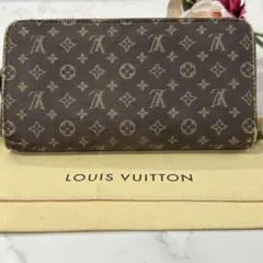 新品同様‼️ ルイヴィトン　モノグラム　デニム　財布　長財布　ジッピーウォレット
