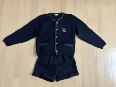 MIKI HOUSE カーディガンとショートパンツセット