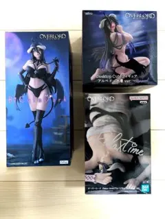 オーバーロード　アルベド　フィギュア3点セット