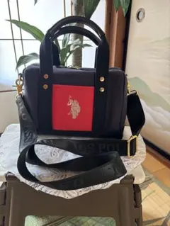 U.S. POLO ASSN. 2way ハンドバッグ　ショルダーバッグ