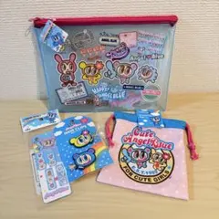 【早い者勝ち】Angel Blue ステッカー・ヘアクリップ・巾着・ポーチセット