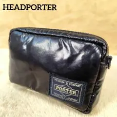 極美品 HEADPORTER ヘッドポーター MIRAGE コインケース 黒色