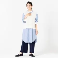 KEYUCA ケユカ ブロードシャツ チュニック ロングワンピースのサムネイル