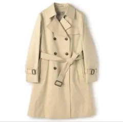 アオキ LES MUES ベージュ トレンチコート