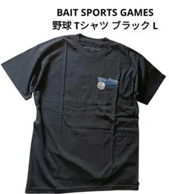 BAIT SPORTS GAMES 野球 Tシャツ ブラック Lのサムネイル