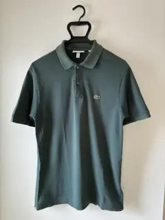 MY2967△LACOSTE△ラコステ 半袖ポロシャツ ワンポイントロゴ 40