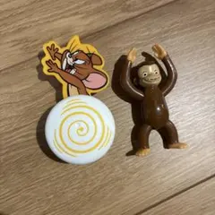 マック　ハッピーセット　おもちゃ　トムとジェリー　おさるのジョージ