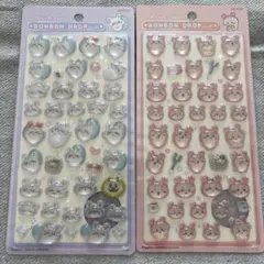 正規品　ちいかわ ボンボンドロップシール 古本屋 モモンガ