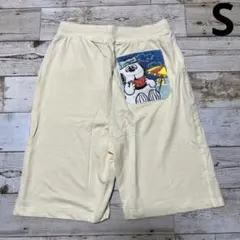 新品 peanuts オラフ ハーフパンツ S アイボリー ☆326のサムネイル