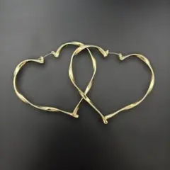 snidel ピアス　ハートピアス　アクセサリー　ゴールド