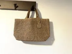 REN ゴートメッシュ ランチバッグS 山羊革 SAGE GRAY セージグレーのサムネイル