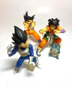 レア 4体セットドラゴンボールフィギュア 孫悟空・ベジータ ヤムチャ&プーアル