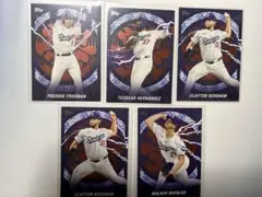 Topps MLB 2024/25 TOKYOseries ドジャース5枚セット