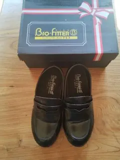 Bio-Fitter フォーマルシューズ 黒 21cm 卒園 入学に
