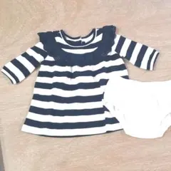 babygap　ボーダーワンピース