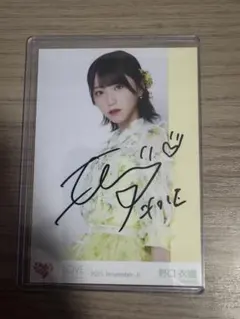 LOVE 野口衣織 直筆サイン入り生写真 October-II - メルカリ
