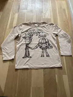 トイ・ストーリー ウッディ & バズ キッズ長袖Tシャツ サイズ130
