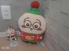 ちいかわ　クリスマスBIGぬいぐるみうさぎ＋てんしあくま　あくまうさぎ