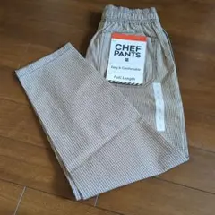 GU CHEF PANTS チェック柄 イージーパンツ Sサイズ
