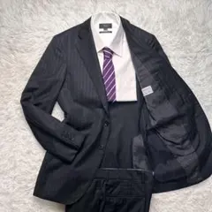 トゥモローランド×ゼニア ピルグリム セットアップスーツ ブラック L TOMORROWLAND 【値下げ】TOMORROW LAND PILGRIM LORO PIANA WISH