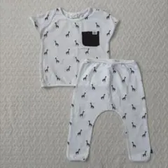 nextbabyキリン柄ベビー服セット 9〜12monthのサムネイル