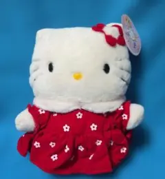 激レア！ 平成レトロ ハローキティ ぬいぐるみ プライズ バラ 薔薇