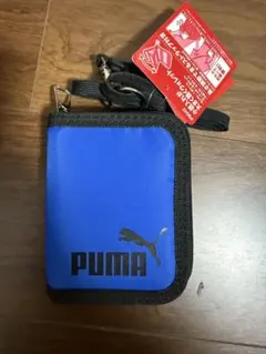 PUMA 二つ折り財布ブルー調節可能なストラップ付きのサムネイル