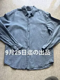 Theory 長袖シャツ XL グレー