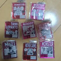 ワンピースベースショップくじ　アクリルブロックチャーム　8個