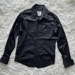 RARE ダミー DUMMY 日本製 長袖シャツ ドレスシャツ ワンポイント L