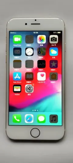 バッテリー92% iPhone 6 64GB A1586 au