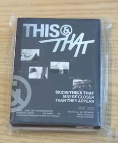 Stray Kids THIS & THAT CD 新品未開封