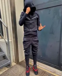NIKE Tech Fleece フルジップパーカー ブラック
