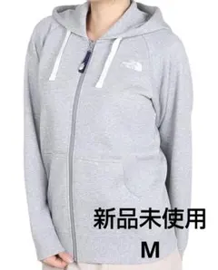 【新品未使用】ノースフェイス リアビューフルジップパーカー M ミックスグレー