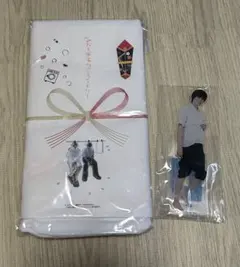 みなと商事コインランドリー 西垣匠 アクスタ タオル