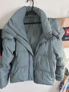 GU フード付き ダウンジャケット