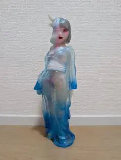 ヒカリトイズ 真説物ノ怪少女 九尾〜Blue Frare ソフビ ワンフェス ヒカリトイズ 真説物ノ怪少女 九尾〜Blue Frare ソフビ ワンフェス